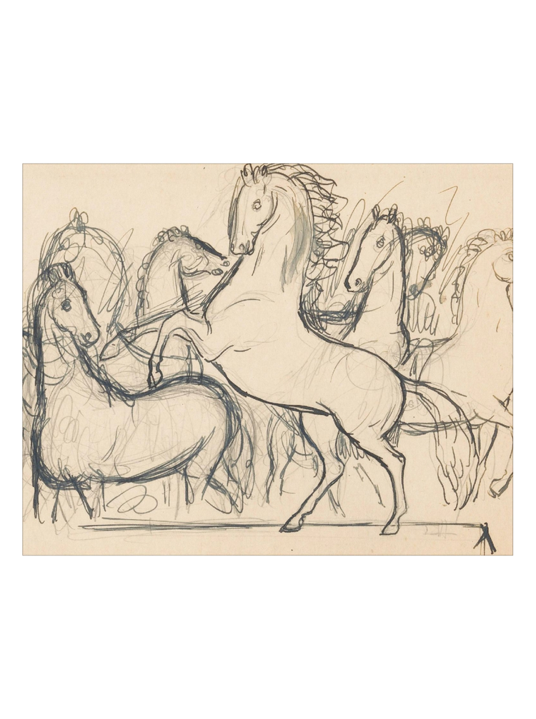 Charcoal Horses II HoJ 2