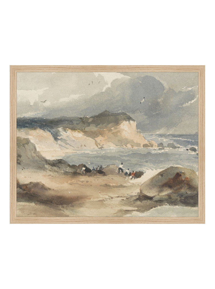 Watercolor Moody Beach HoJ 2