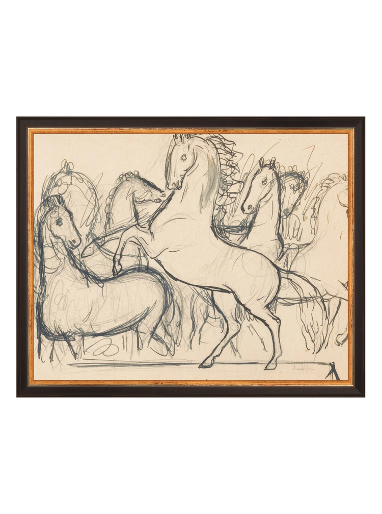 Charcoal Horses II HoJ 2