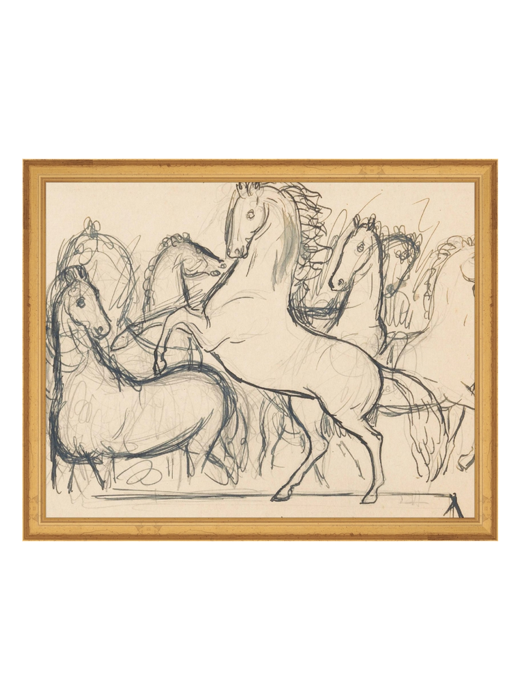 Charcoal Horses II HoJ 2