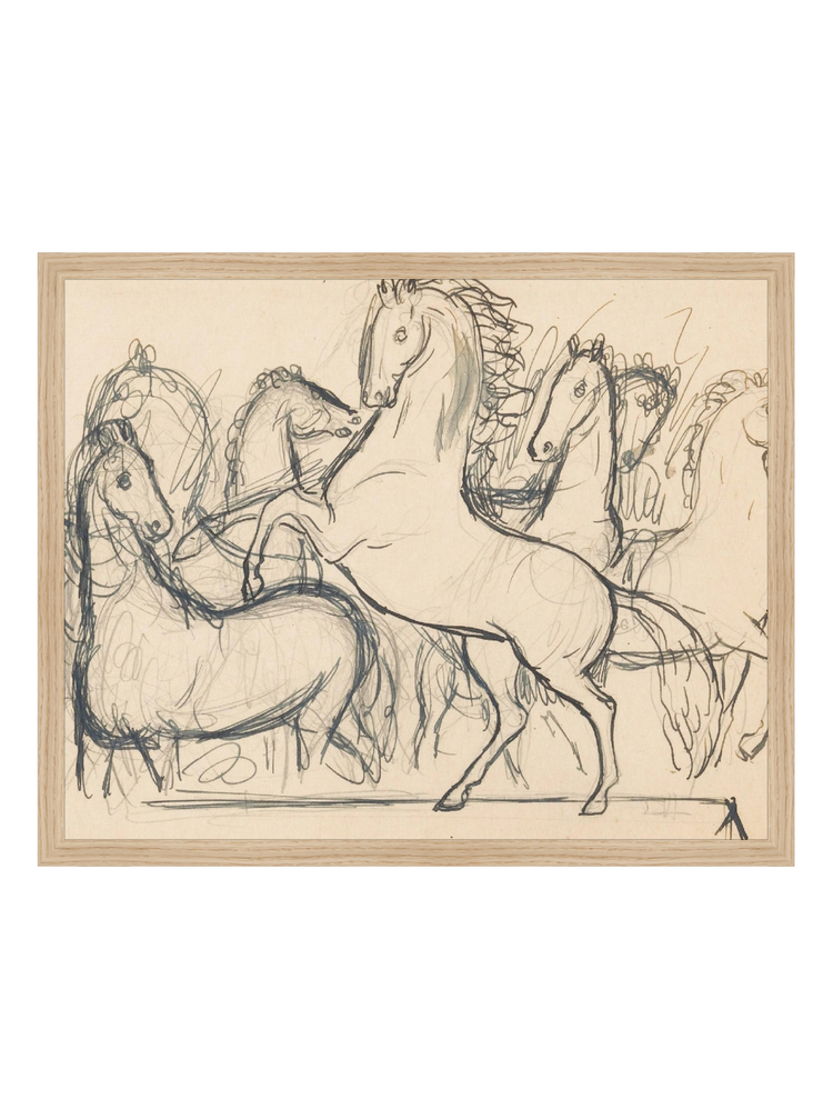 Charcoal Horses II HoJ 2